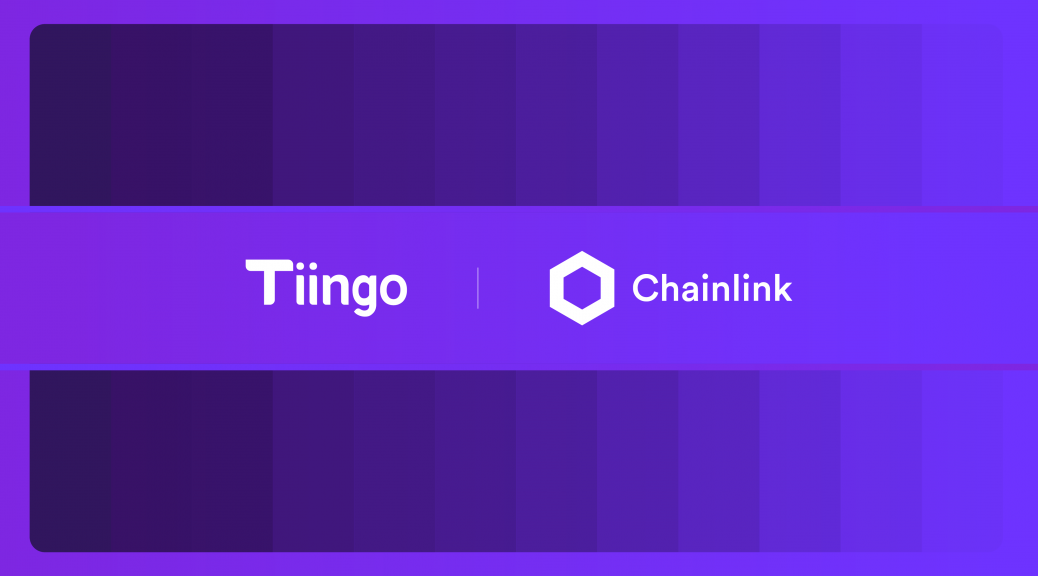 Tiingo launching a Chainlink oracle node